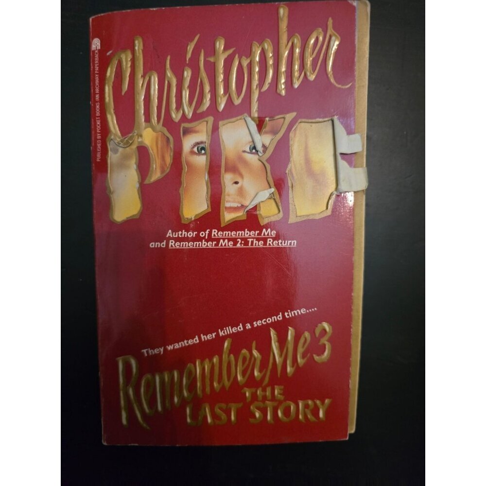 Remember Me 3 The Last Story by Christopher Pike Vintage Horror Paperback Book